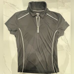 SLAZENGER Women's Golf Shirt Black Size S